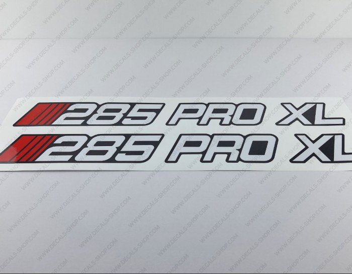 Stratos 285 Pro XL Boat Logo Decal Set of 2 x 24" Stratos 285 Pro XL Boat Logo Decal Set of 2 x 24"